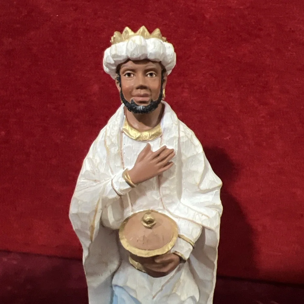 King Melchoir A0064 Elegant Blessings Nativity Figurine Thomas‎ Kinkade 2009